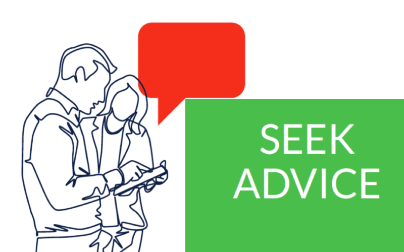 seek advice