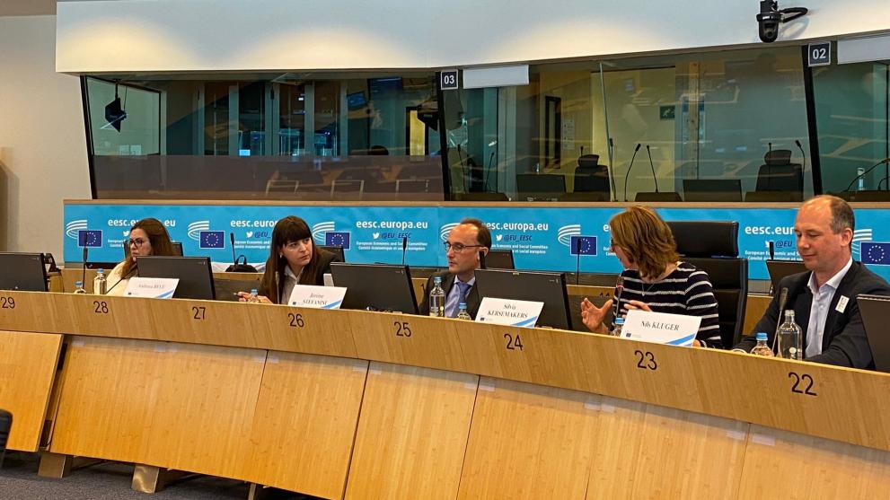 Speakers at the ECI Day discuss the Commission's Central Online Collection System 