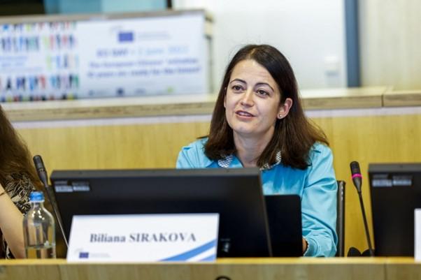 Speaker Biliana Sirakova present EU programmes to target youth participation