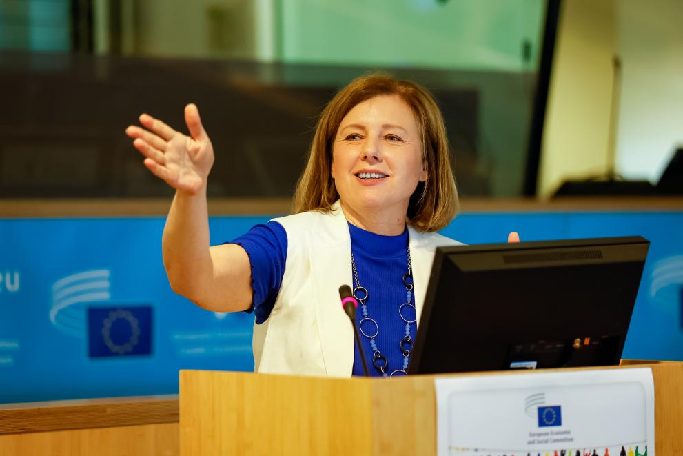 European Commission Vice President Vera Jourova