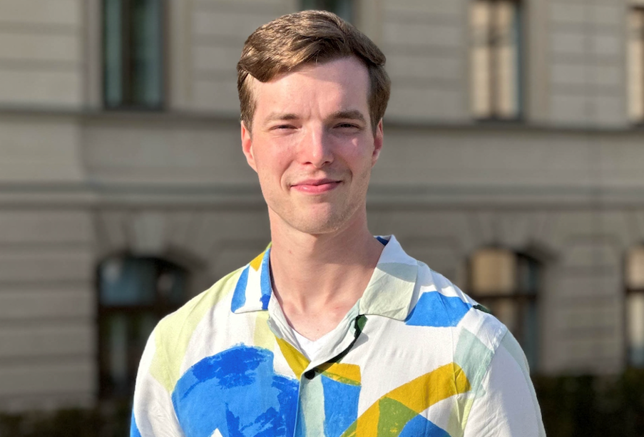 Picture of František Tichý, ECI organiser of the initiative “European Public Social Network”.